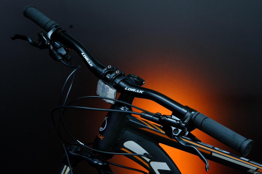 Lorak Sel 9200 Матовый Чёрный/Коричневый 17р (на раму 155-173)