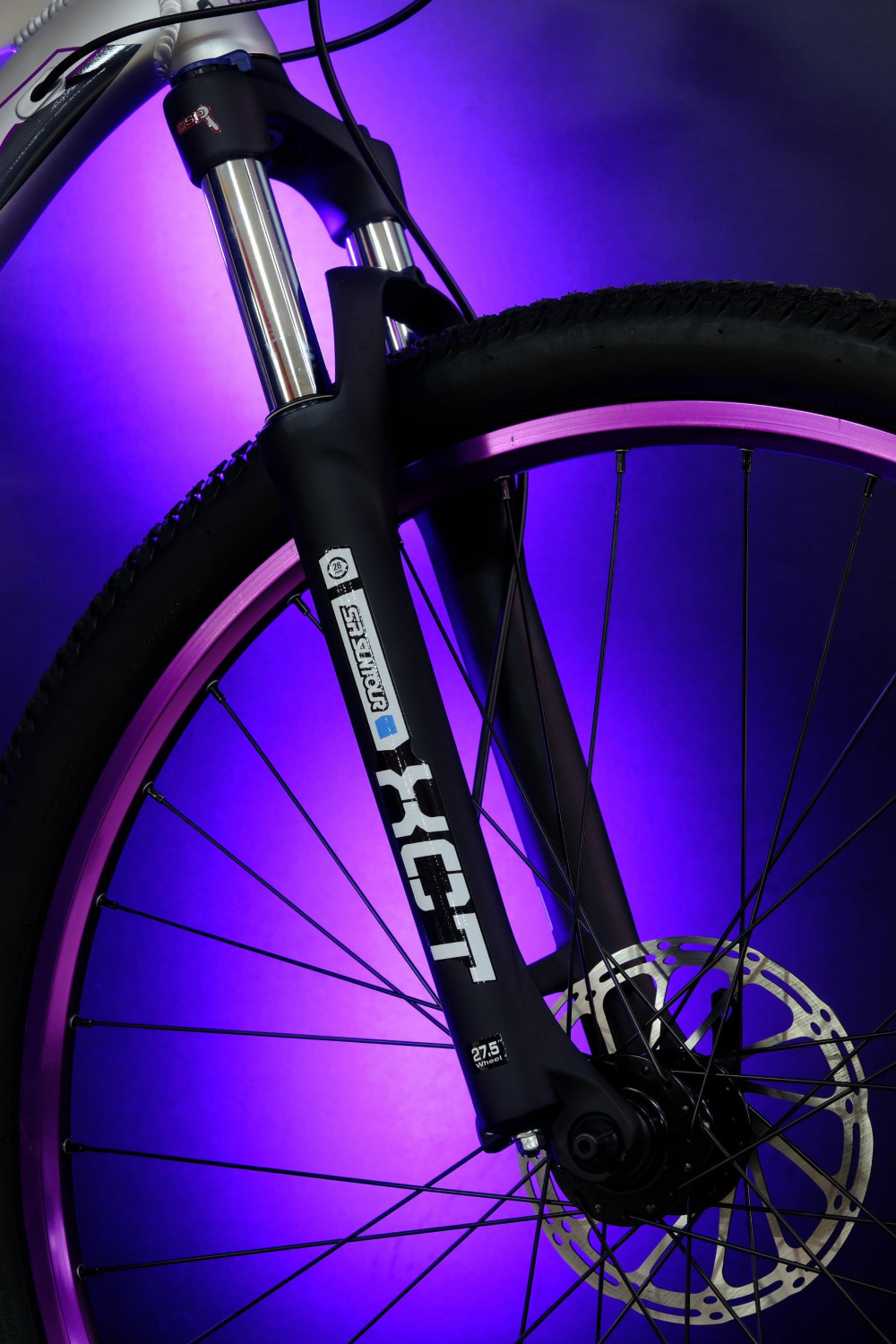 LORAK GLORY 400 9 sp Матовый Серебристый/Фиолетовый 17р (на рост 155-173)