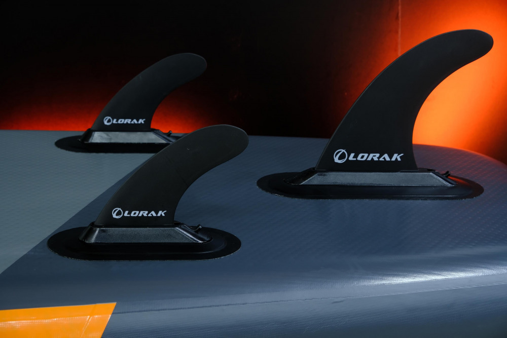 Сапборд Lorak 908 (320*81*15) серо-оранжевый, код 77908