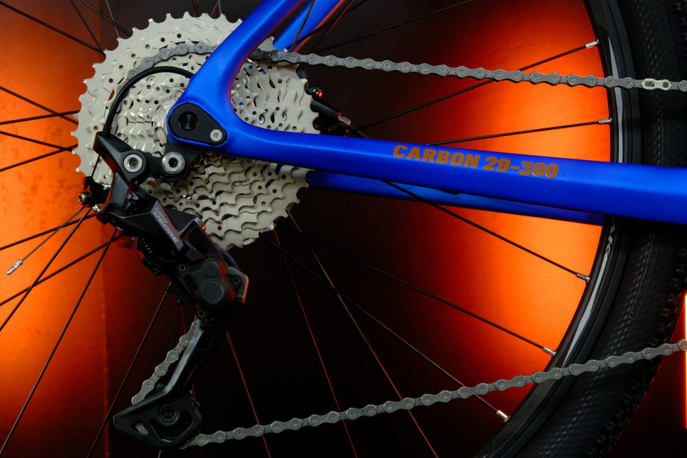 LORAK Carbon 29 300 Матовый Синий/Чёрный глянец