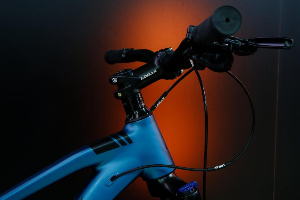 LORAK Sel 9100 Матовый Синий/Чёрный 20р (на рост 175-185)